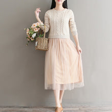 Load image into Gallery viewer, Long Sleeve Casual Dress